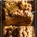 Pumpkin Caramel Loaf with Cinnamon Streusel