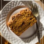 Pumpkin Caramel Loaf with Cinnamon Streusel