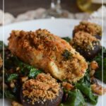 Baked Fillet of Flounder Stuffed with Spinach Recipe