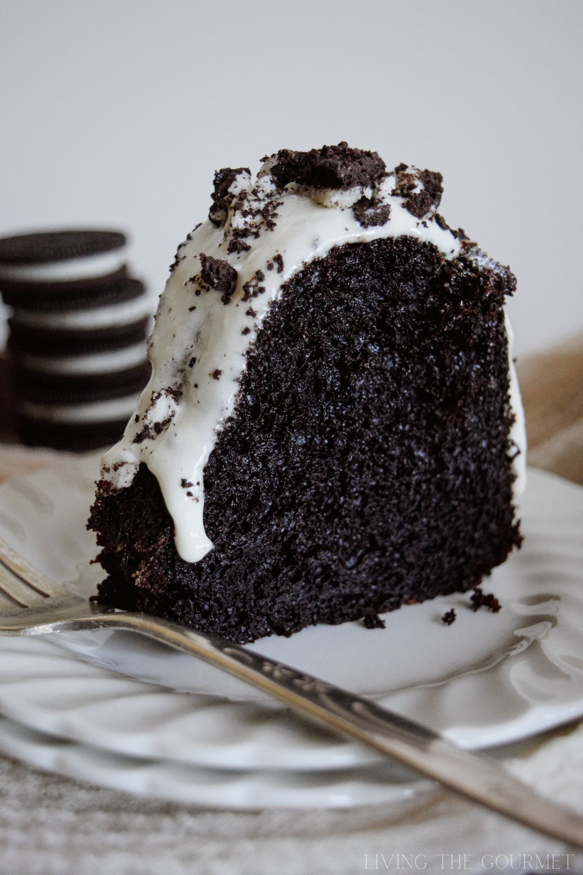 Chocolate Oreo Bundt