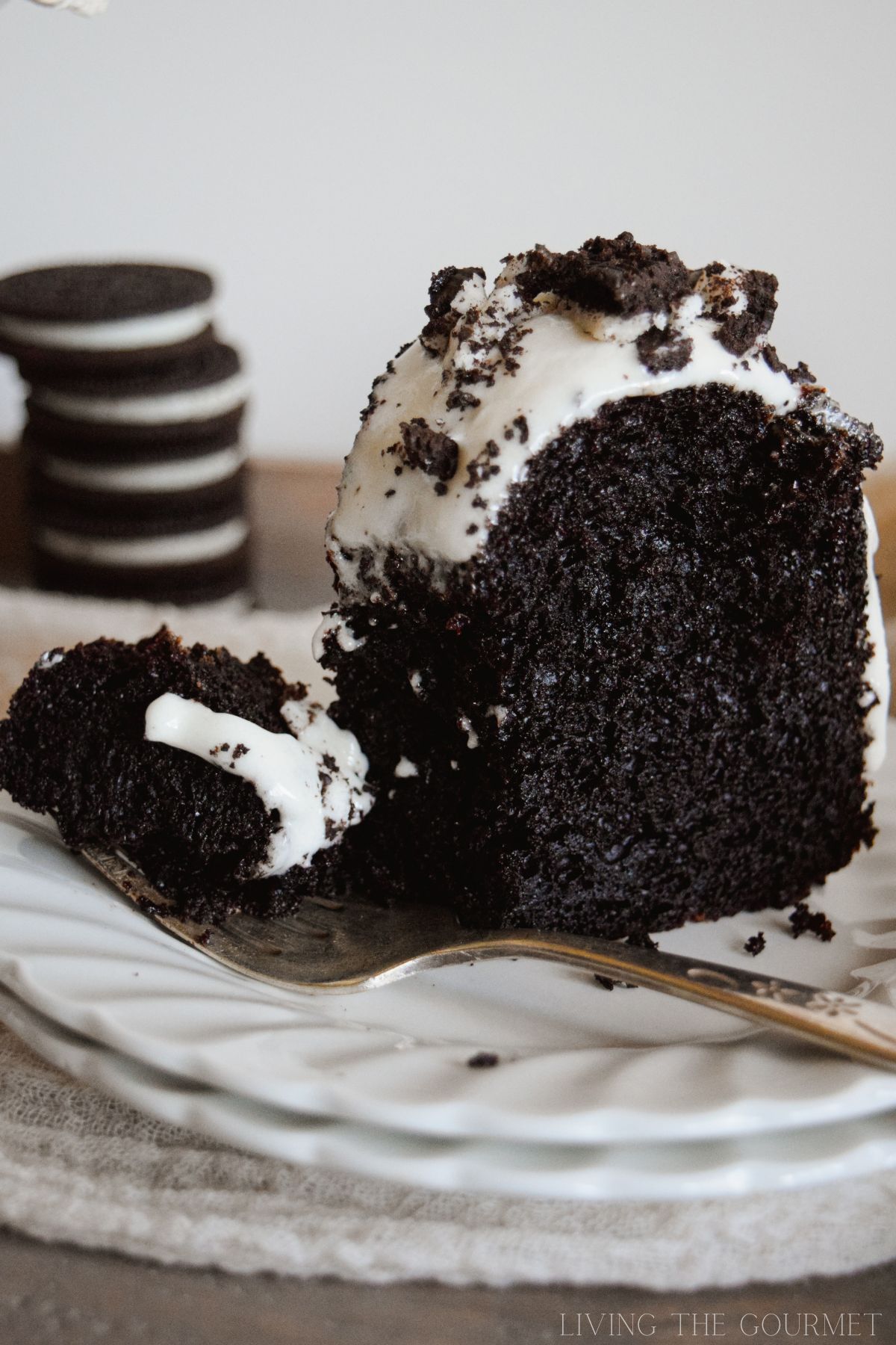 Chocolate Oreo Bundt