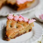 Chocolate Chip Cookie Heart Cake