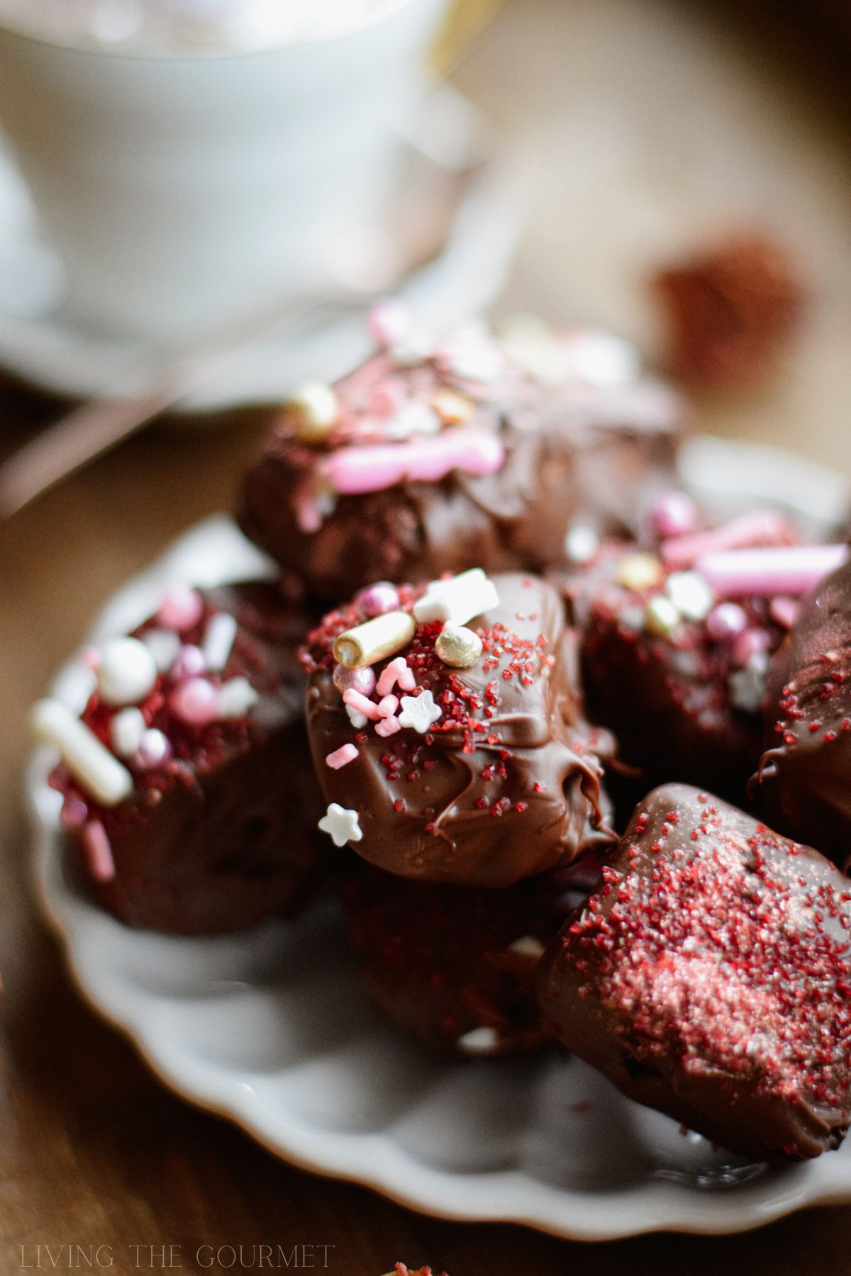 Chocolate Covered Marshmallows