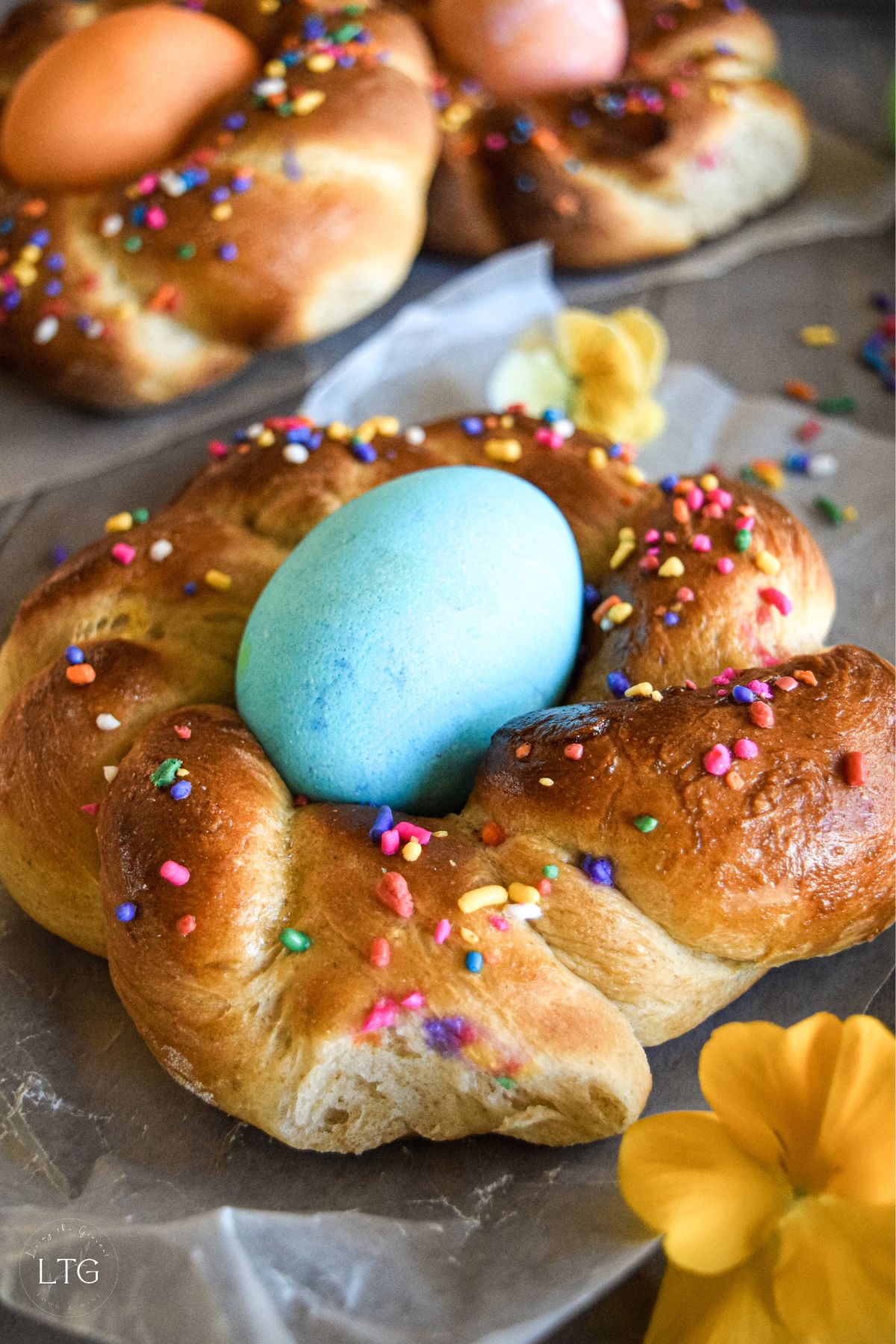Individual Easter Breads