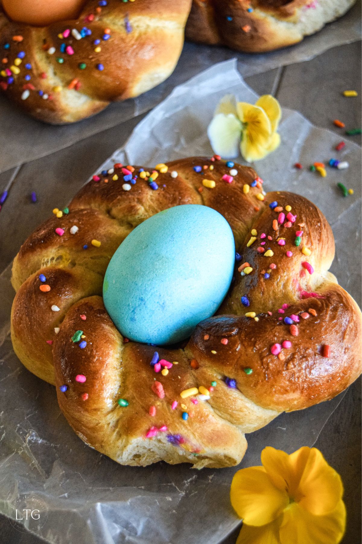 Individual Easter Breads
