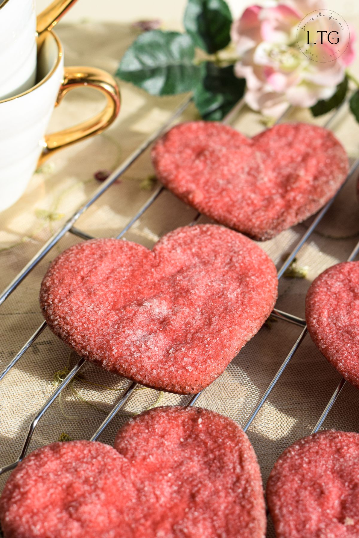 Jello Heart Cookies