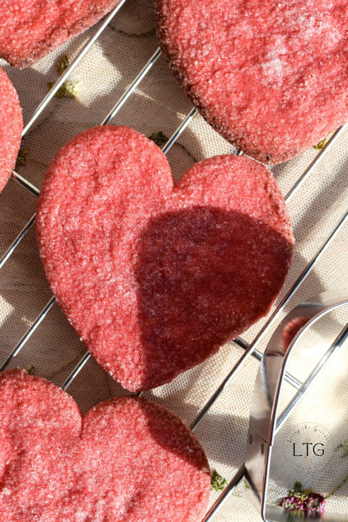 Jello Heart Cookies