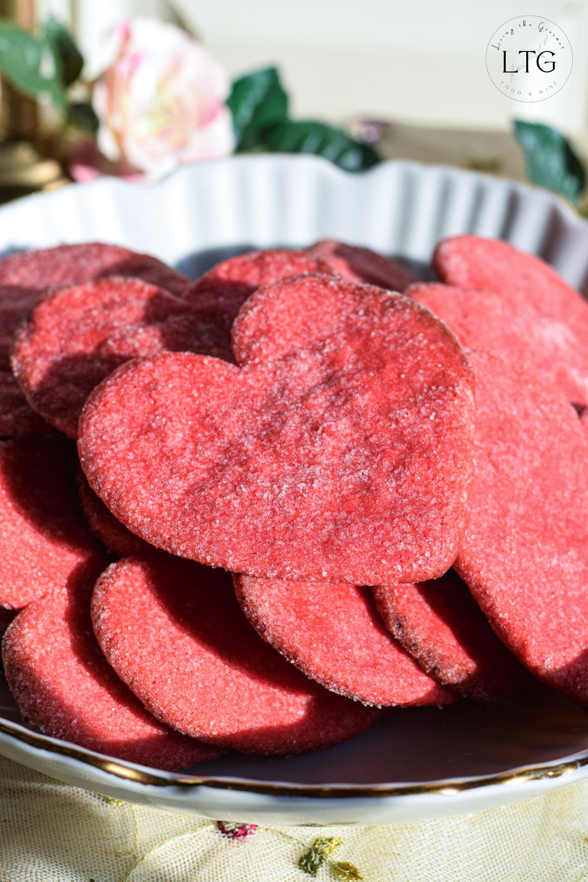 Jello Heart Cookies