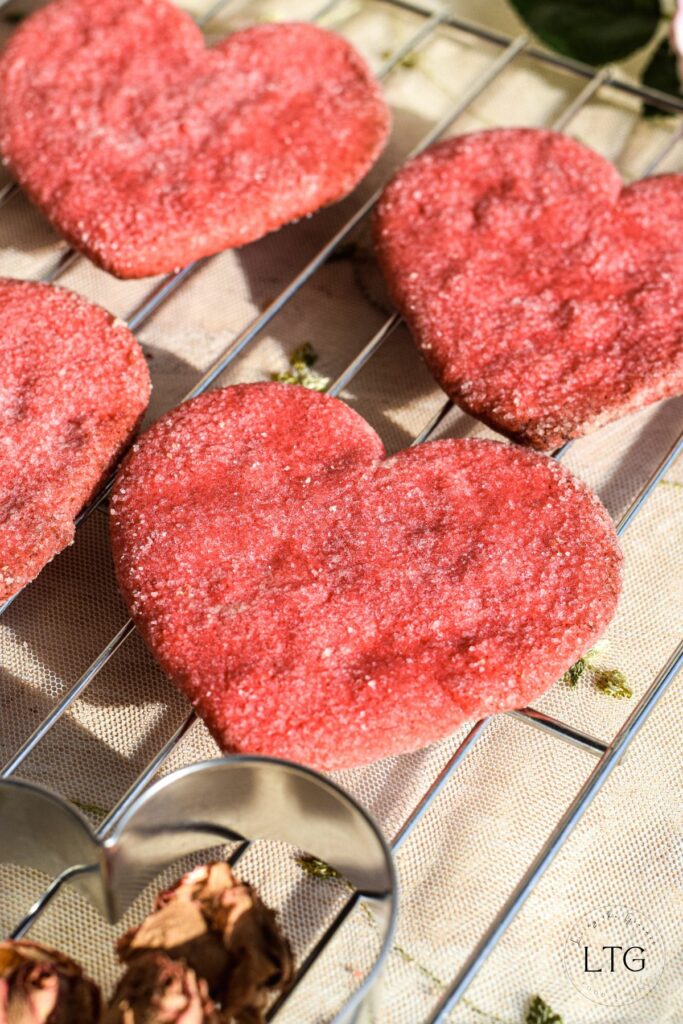 Jello Heart Cookies