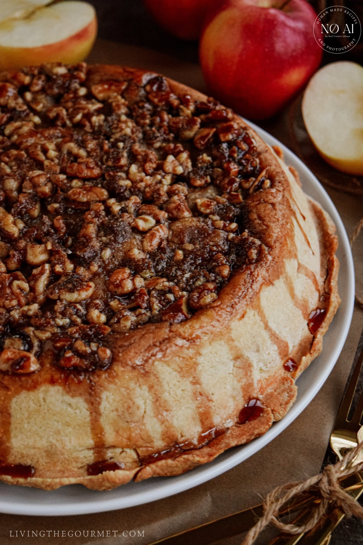 Upside Down Apple Pie- an old world classic pie