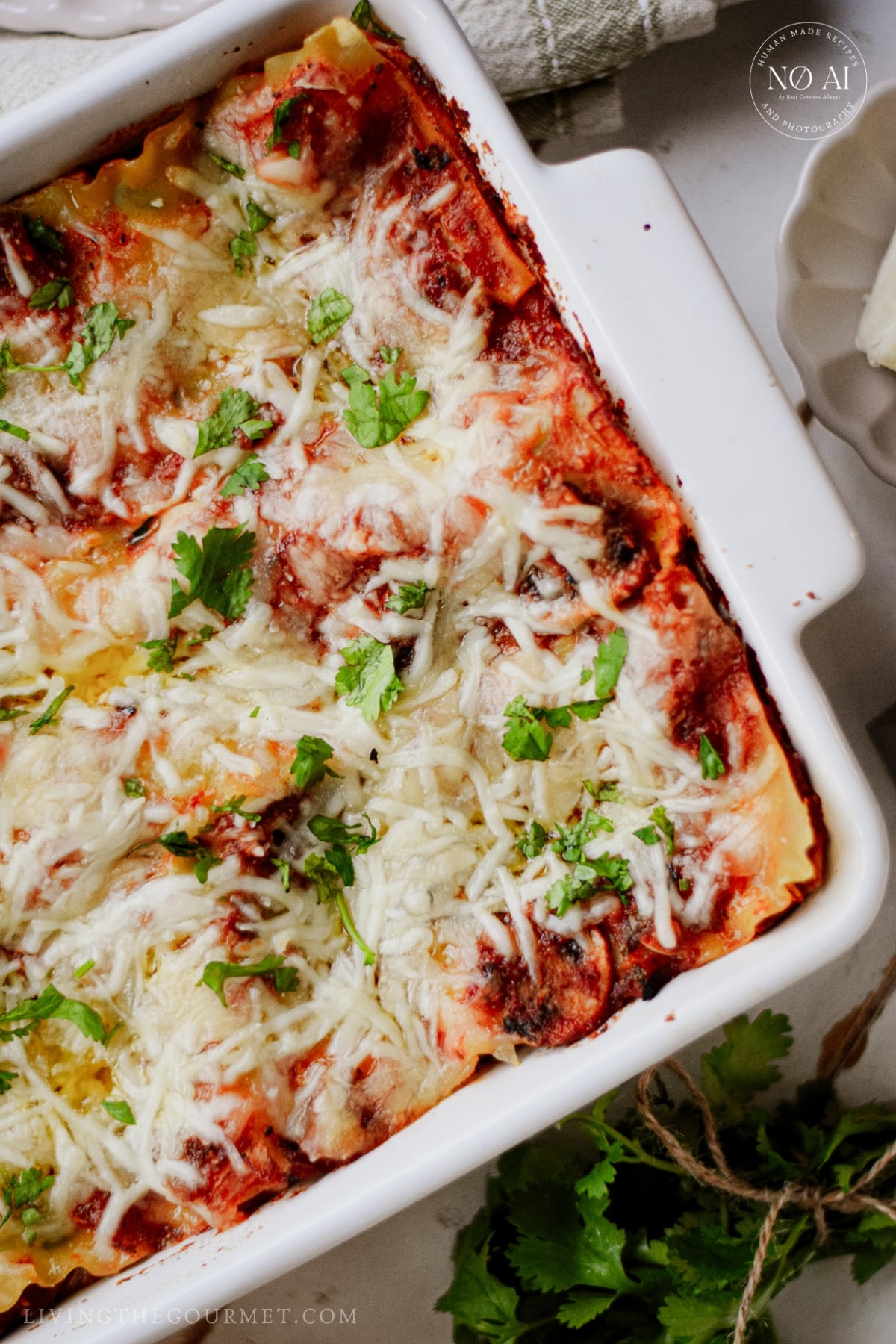 Simple and comforting lasagna