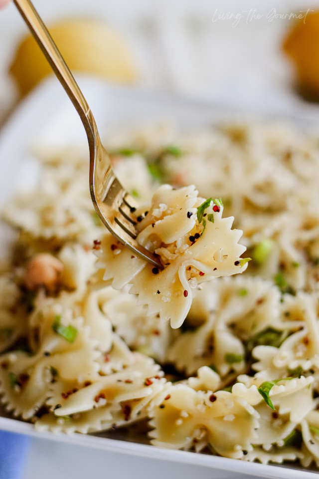 Quinoa Pasta Salad - Living The Gourmet