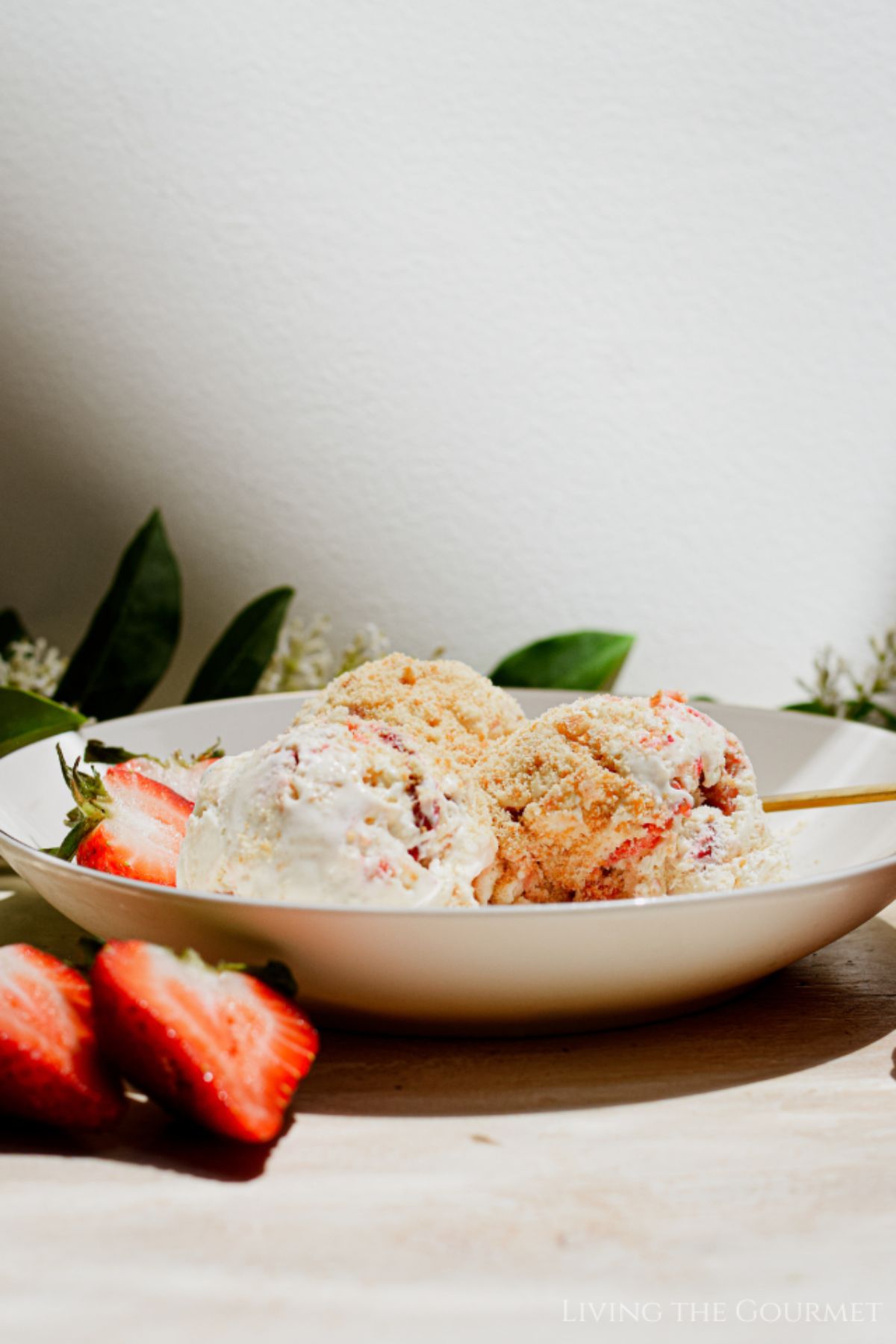 Strawberry Shortcake Ice Cream (No Churn)