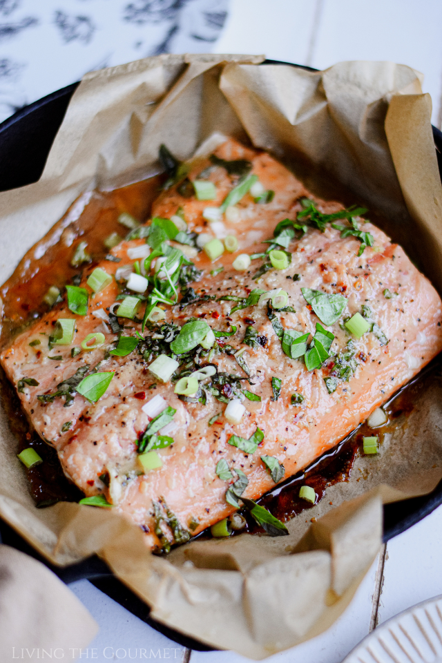 Honey Sesame Salmon - Living The Gourmet