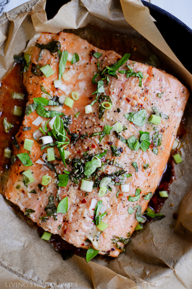Honey Sesame Salmon - Living The Gourmet