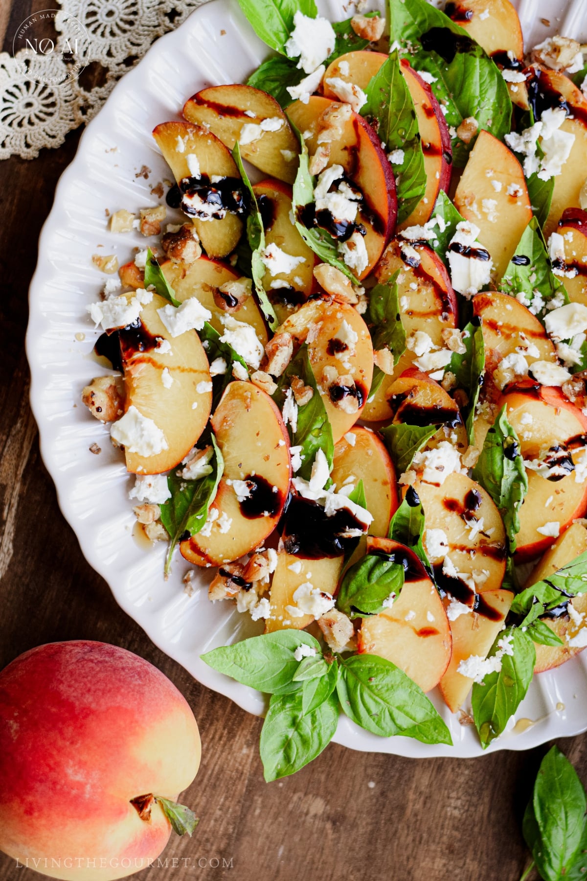 Fresh Peach Salad
