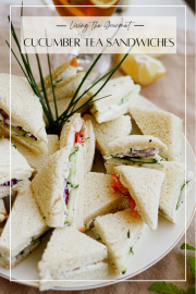 What to Serve with Tea Sandwiches - Best Pairings - Living The Gourmet
