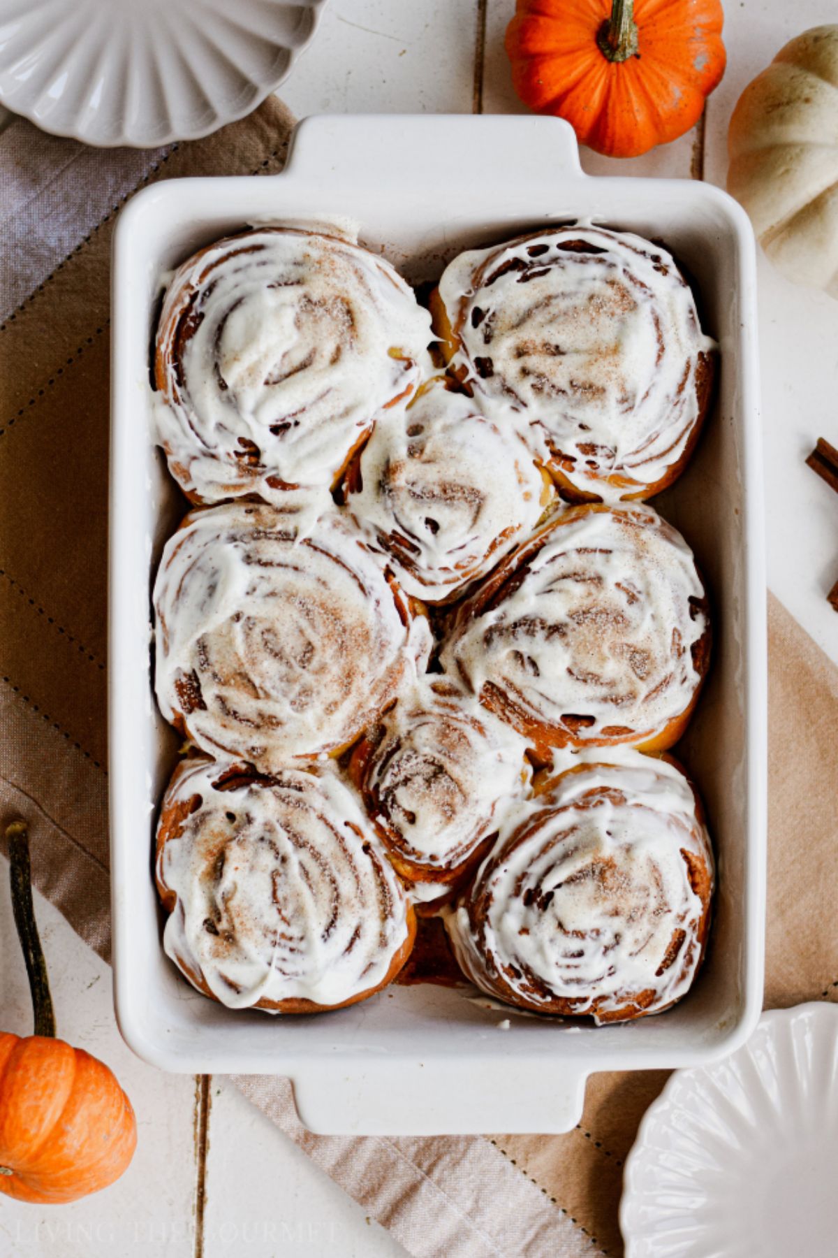 Pumpkin Cinnamon Buns