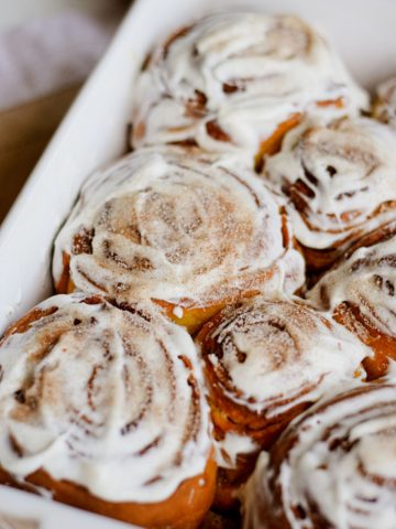 Pumpkin Cinnamon Buns