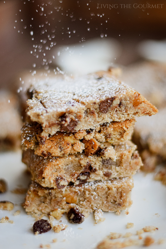 Crispy Chocolate Chip Walnut Cookie Bars Recipe - Living The Gourmet