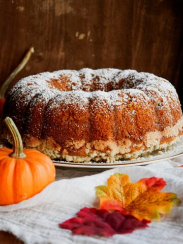 Zucchini and Pumpkin Bundt