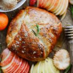 Baked Brie in Puff Pastry with Jam