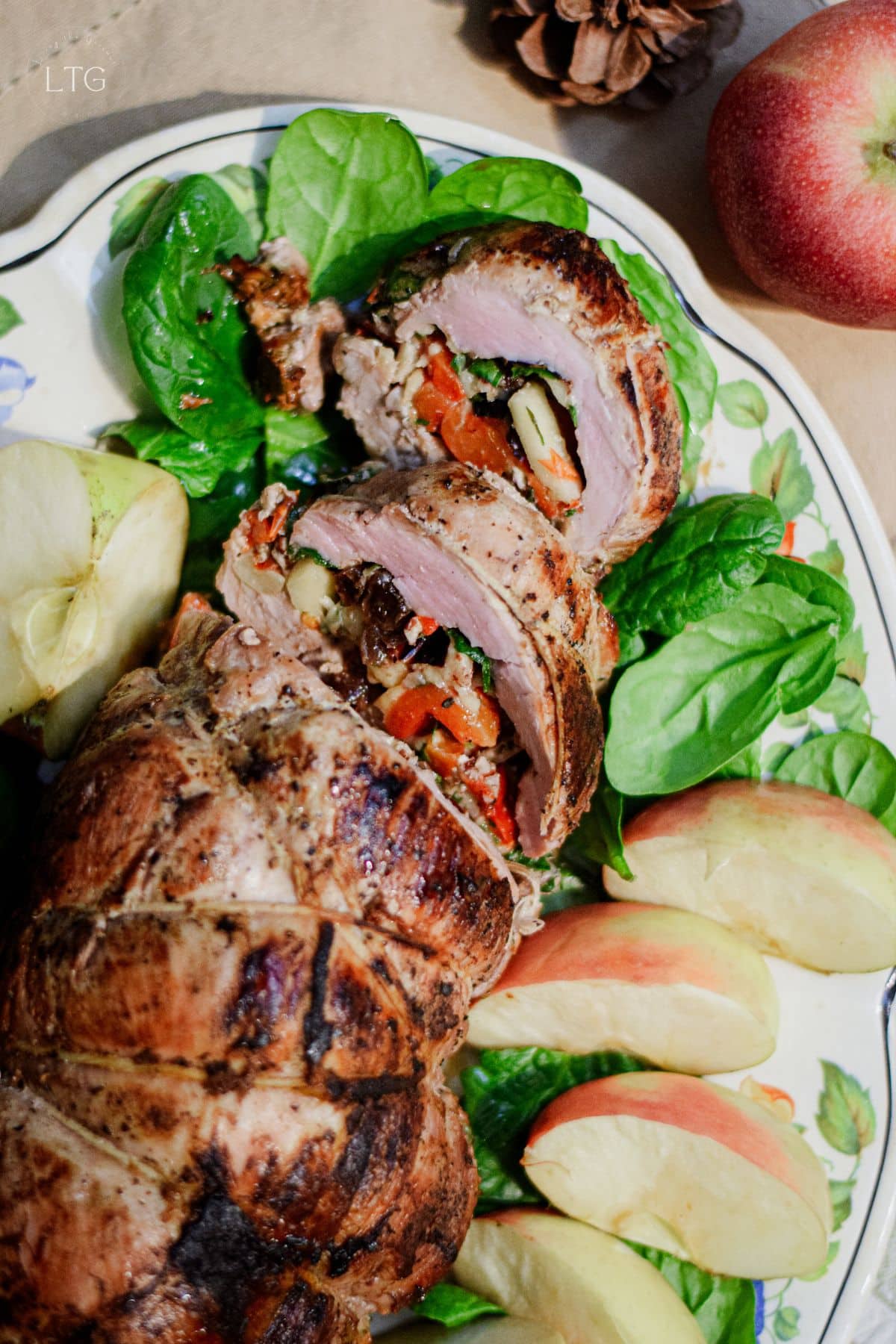 Easy Stuffed Pork Tenderloin