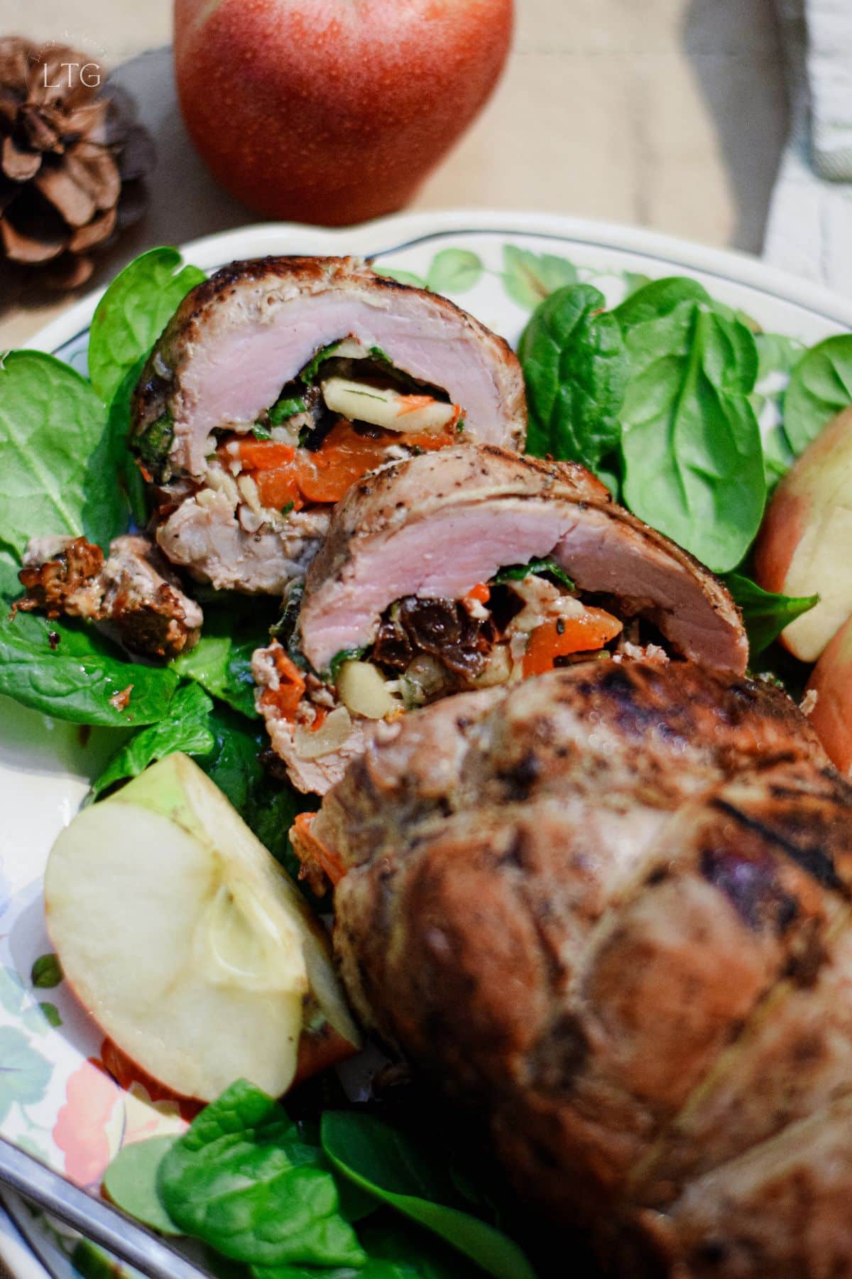 Easy Stuffed Pork Tenderloin