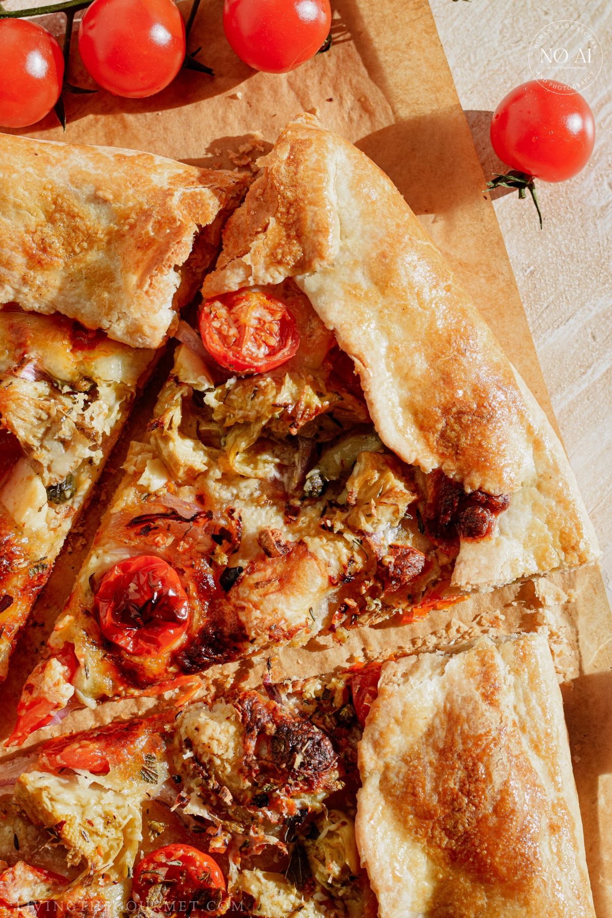 Easy and Homemade Pizza Galette