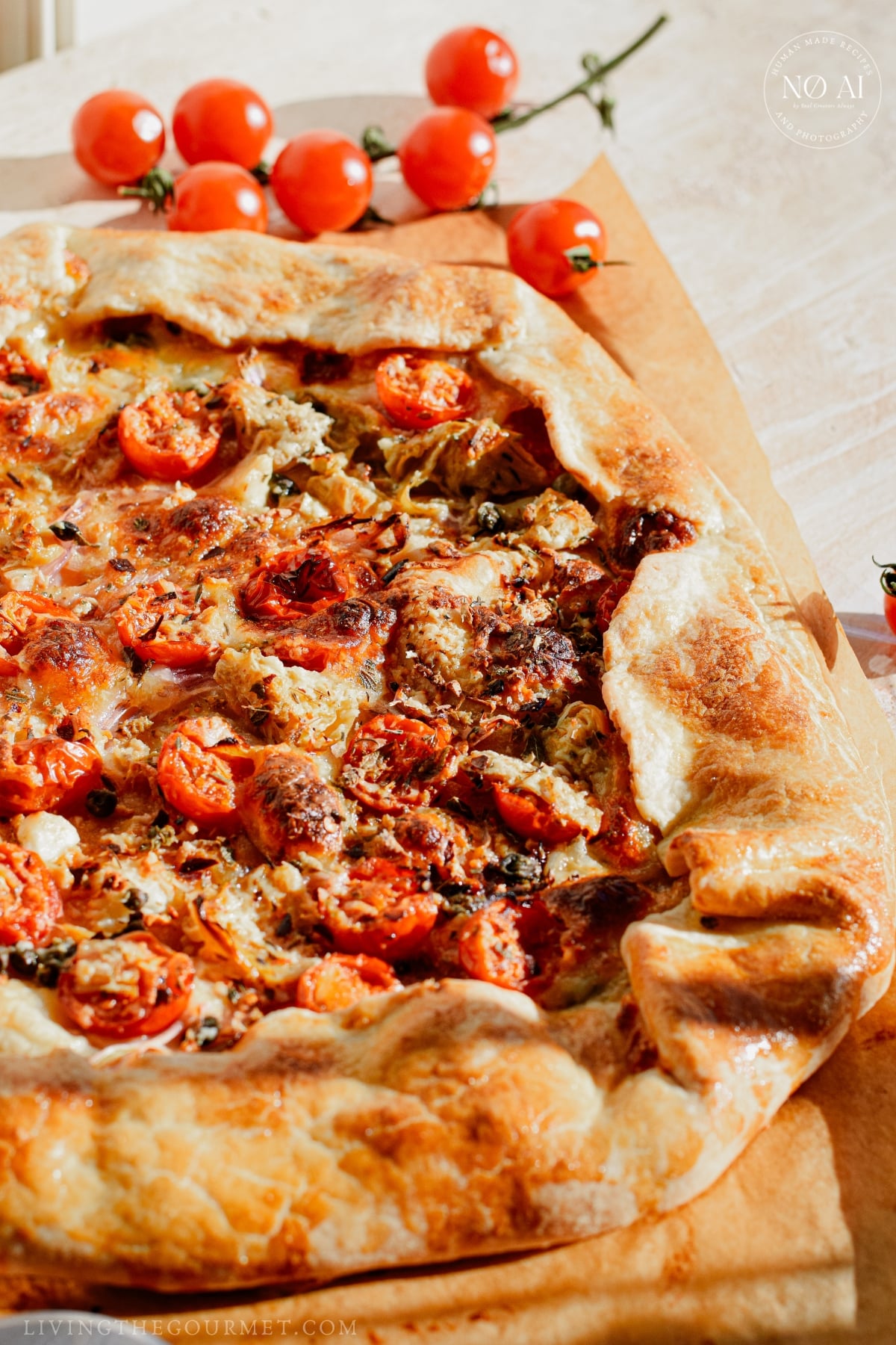 Easy and Homemade Pizza Galette