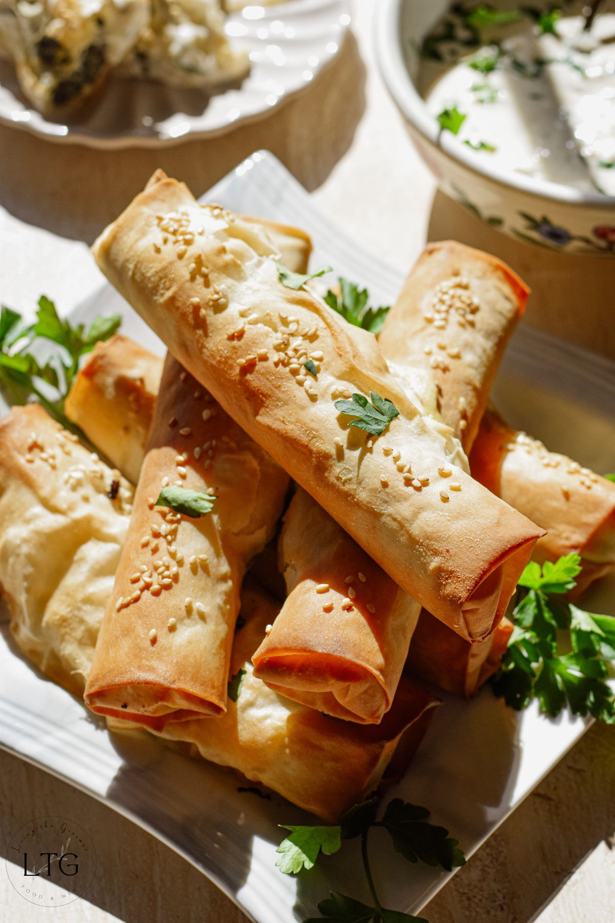 Spinach and Feta Rolls