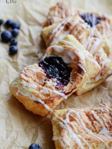 Blueberry Cheese Danish