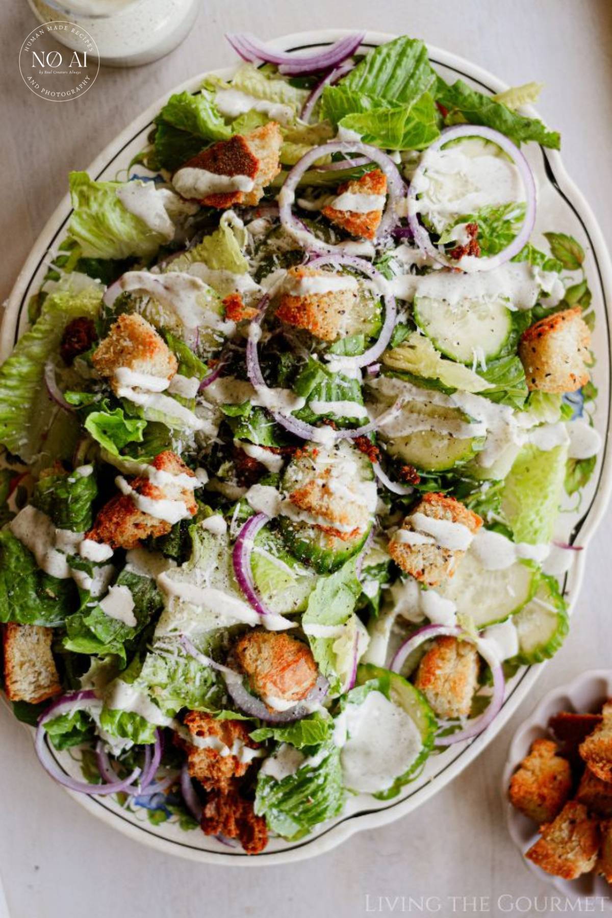 This salad can easily be kicked up with the addition of marinated peppers, mixed seafood, or additional veggies like radishes or carrots. Think of today's recipe as a canvass to let your creativity shine.
