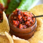 Homemade Roasted Red Pepper Dip