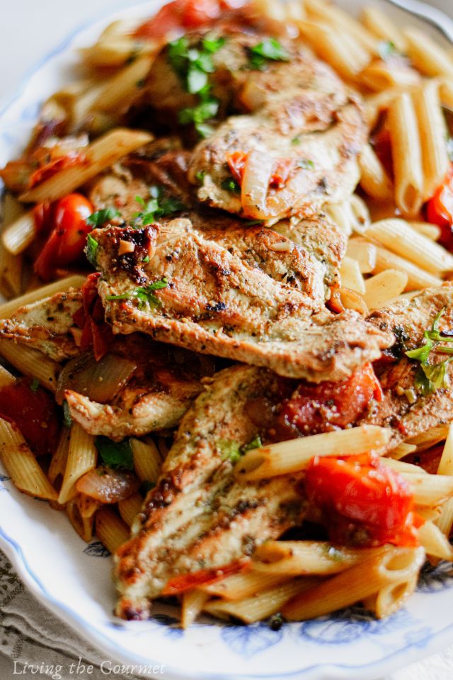 Grilled Chicken with Greek Tomato Sauce