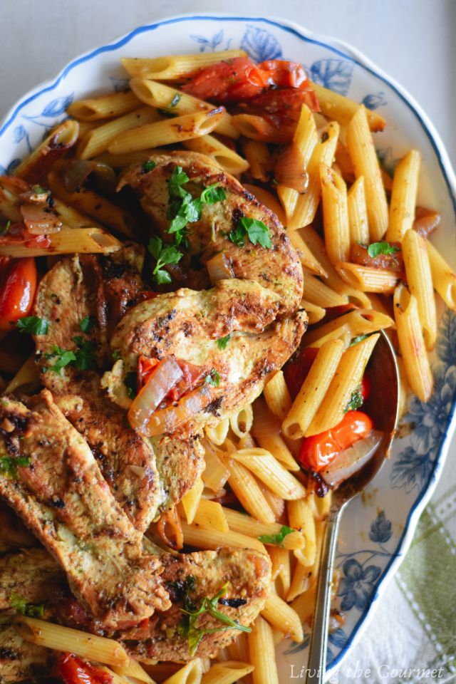 Grilled Chicken with Greek Tomato Sauce