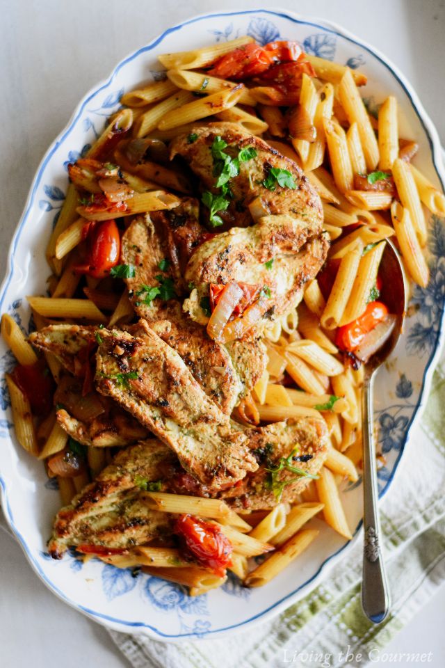 Grilled Chicken with Greek Tomato Sauce