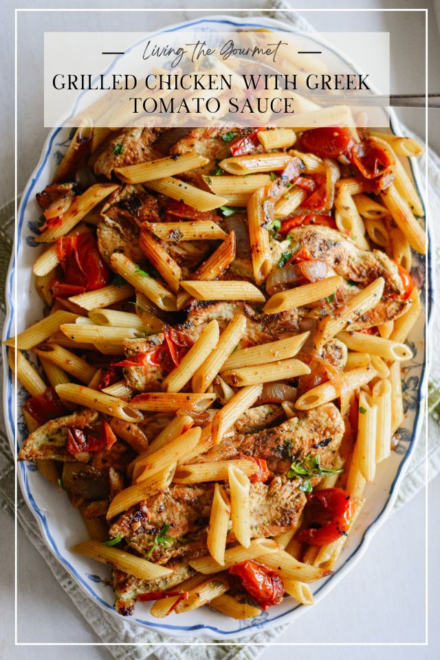 Grilled Chicken with Greek Tomato Sauce