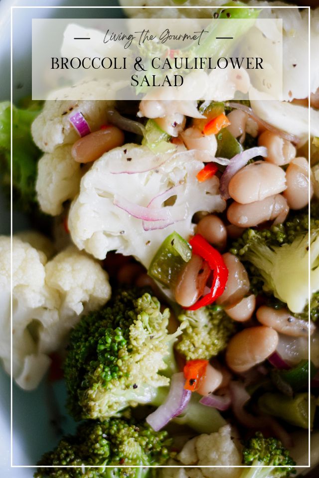 Broccoli and Cauliflower Salad