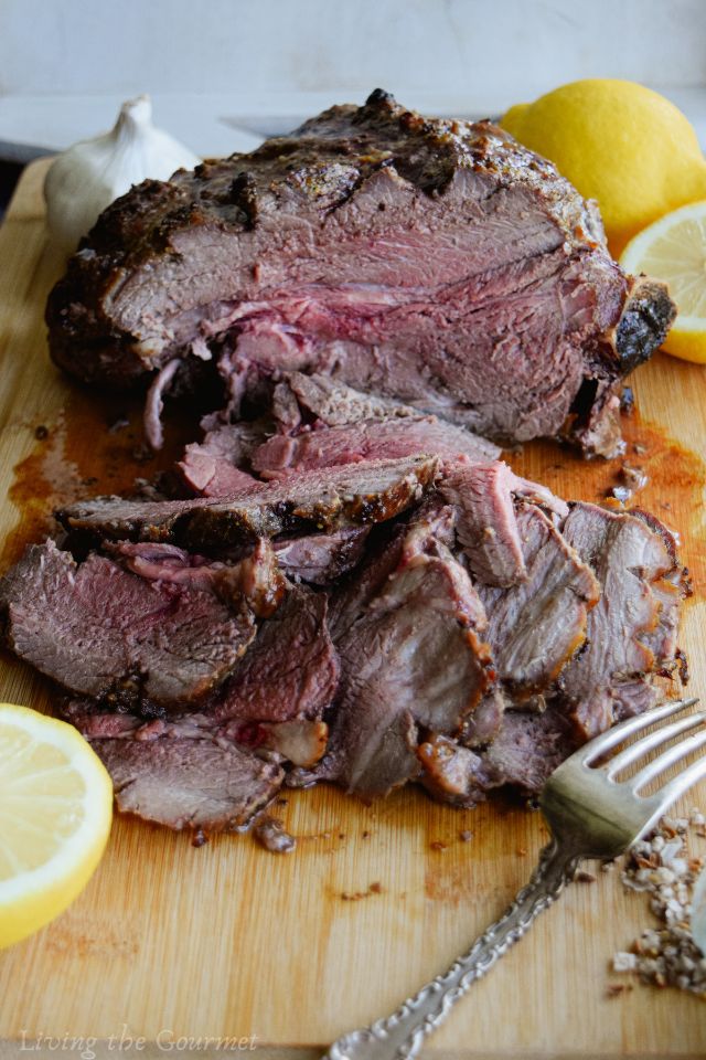 Greek Style Roasted Leg of Lamb Recipe With Lemon