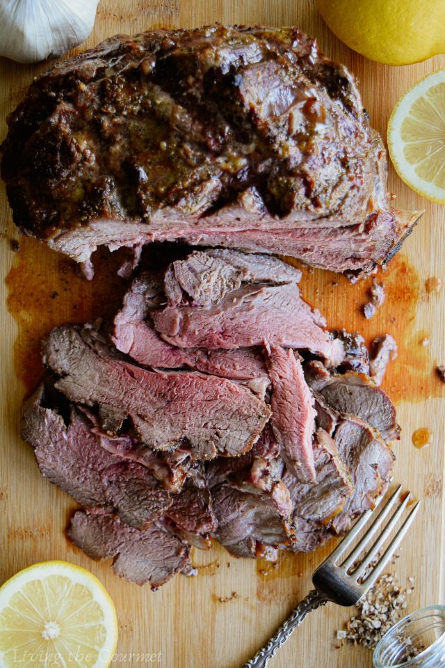 Greek Style Roasted Leg of Lamb Recipe With Lemon