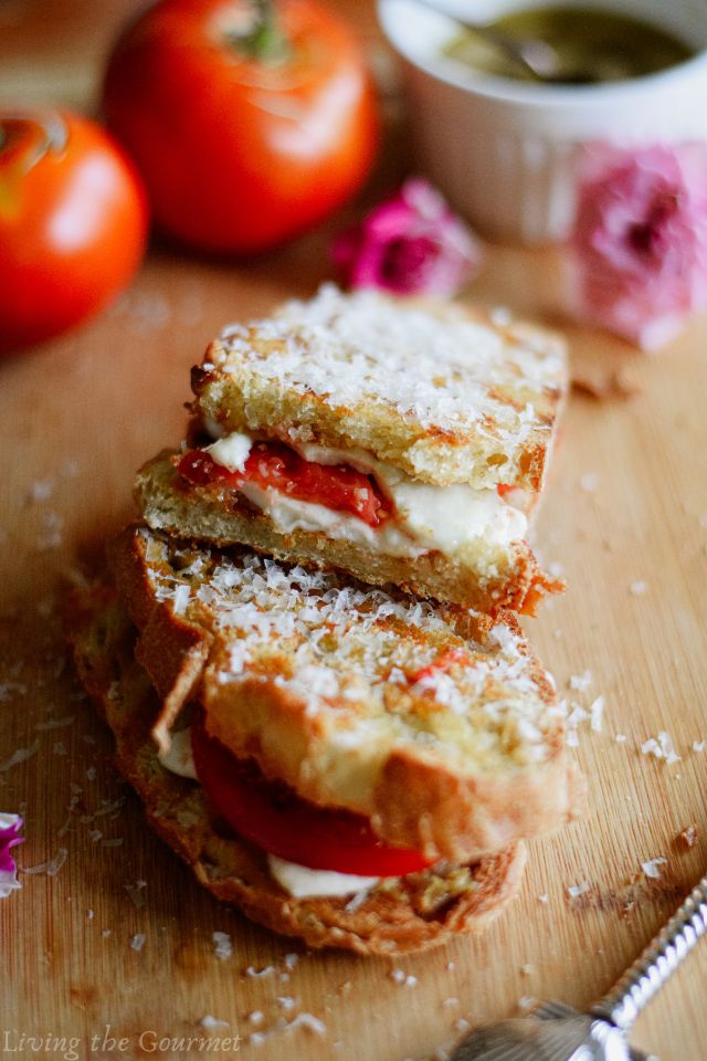 Tomato and Mozzarella Toastie