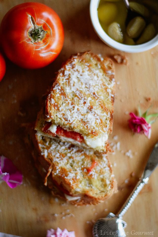 Tomato and Mozzarella Toastie