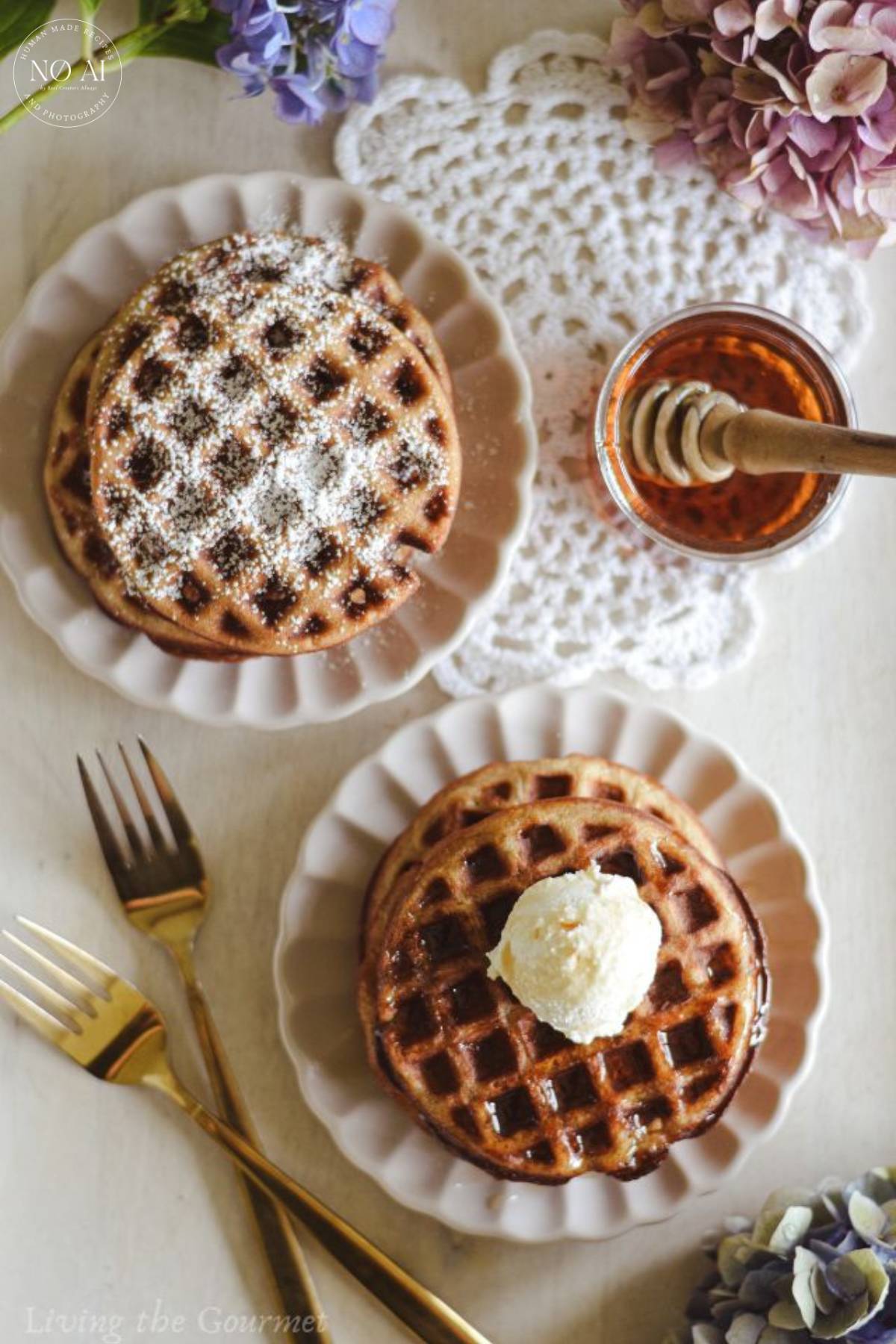 Making waffles at home couldn't be easier! We're elevating this classic with whipped honey butter.