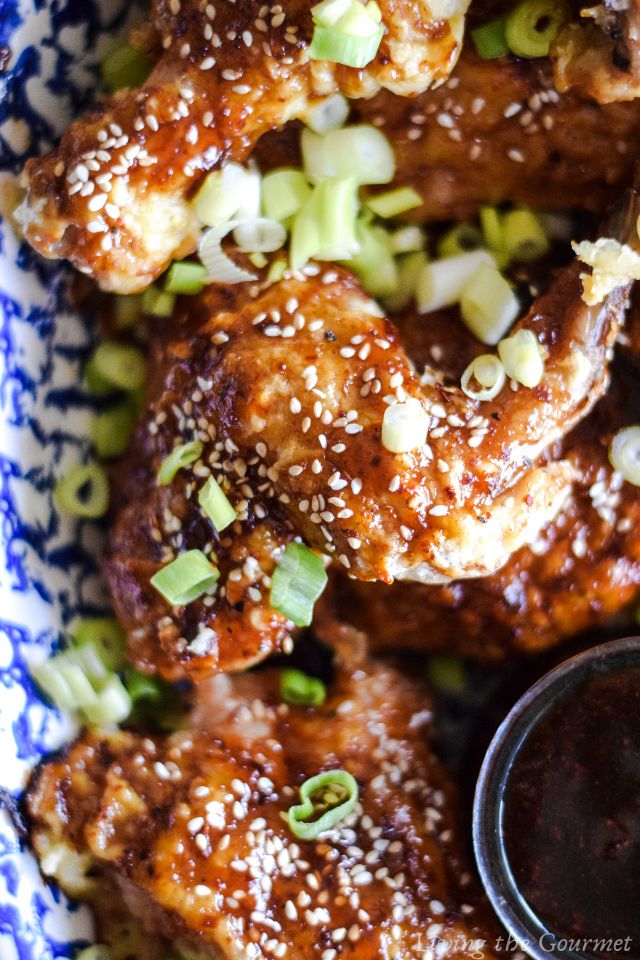 Oven Fried Chicken with Sweet and Spicy Sauce