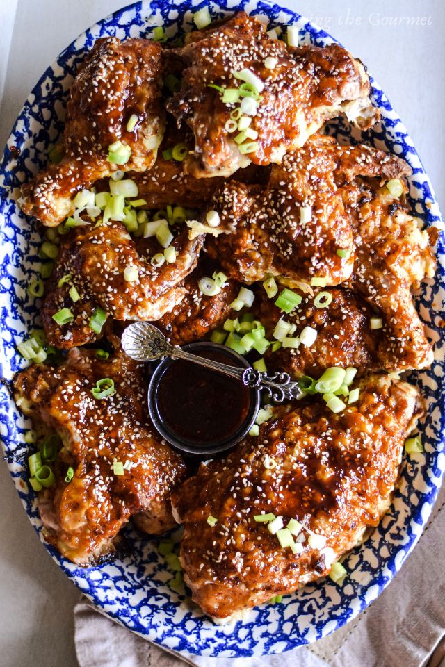 Oven Fried Chicken with Sweet and Spicy Sauce