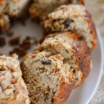 Banana Pear Bundt Cake