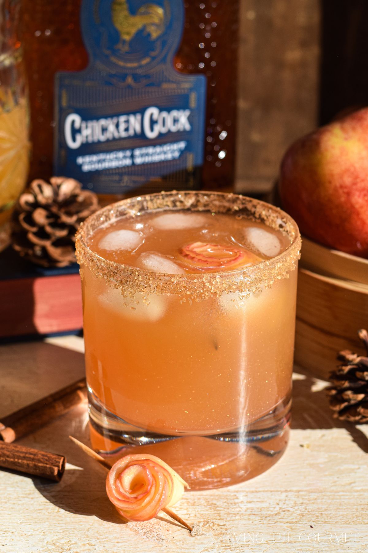 Bourbon Whiskey and Apple Cider Cocktail Recipe