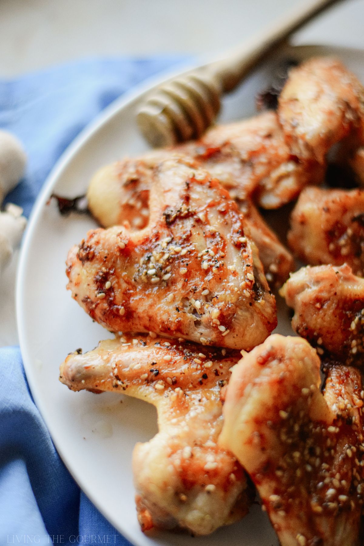 Sweet and Spicy Honey Garlic Chicken Wings