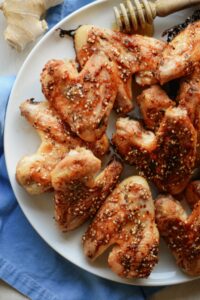 Sweet and Spicy Honey Garlic Chicken Wings